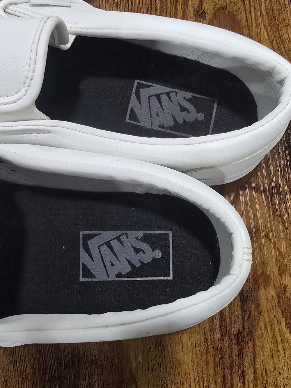 Vans Men’s Classic Slip-On Sneakers in White